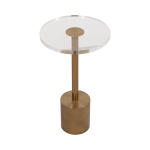 21" Talia Acrylic Accent Table