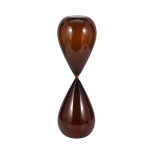 20" Darby Small Brown Hourglass