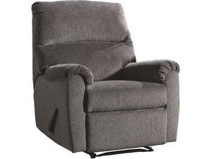 Nerviano Gray Wall Recliner