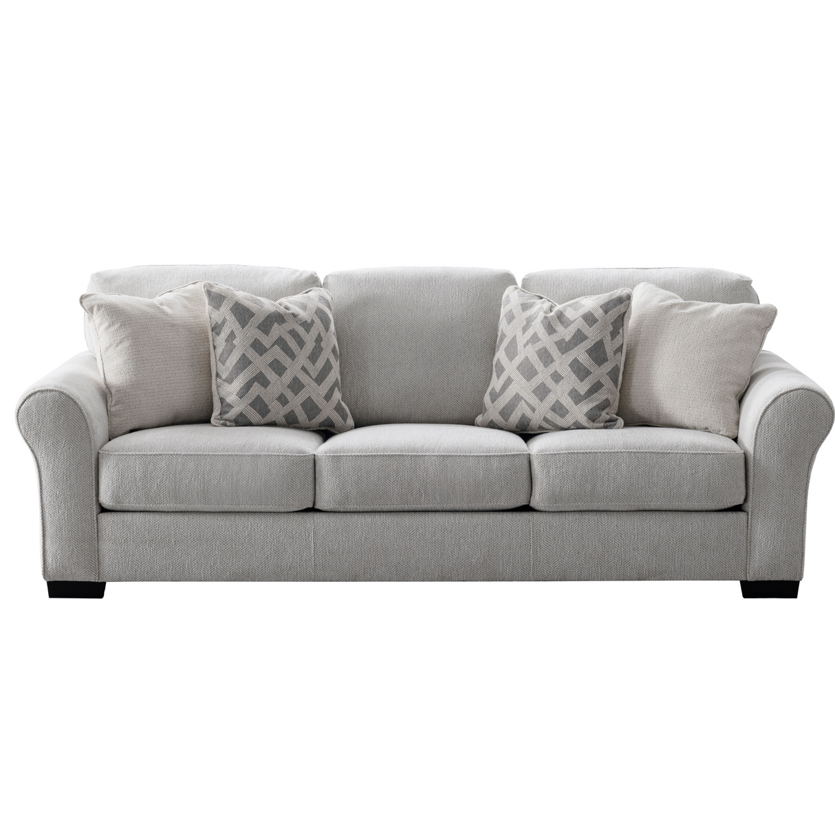 Dillon Grey Living Room Set ( Sofa + Loveseat)