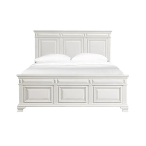 Calloway Panel Bed In White