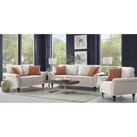 Hampton Holiday Beige Loveseat