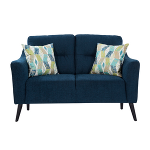 Anchorage Aura Dark Blue Sofa Set