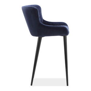 Etta Counter Stool Dark Blue