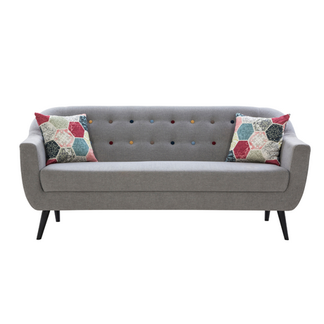 Kimberley Cordial Grey Sofa Set