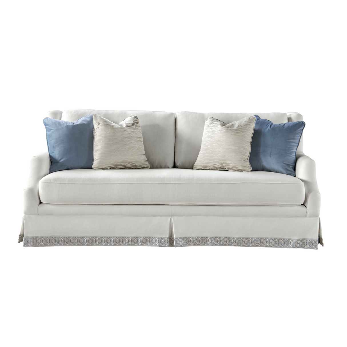 Copacabana White Sofa Set