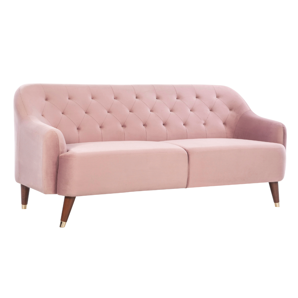 Greenwood Grandeur Pink Sofa Set