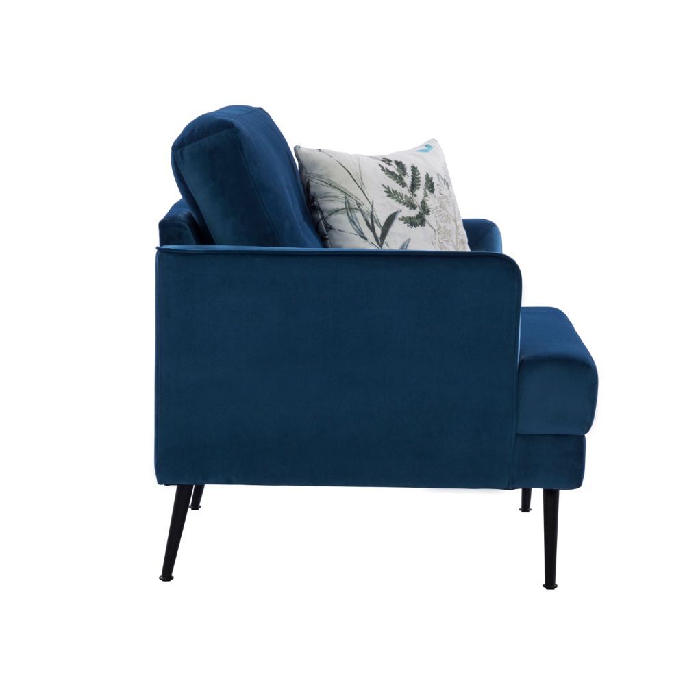 Brisbane Bold Blue Sofa Set