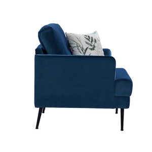 Brisbane Bold Blue Sofa Set