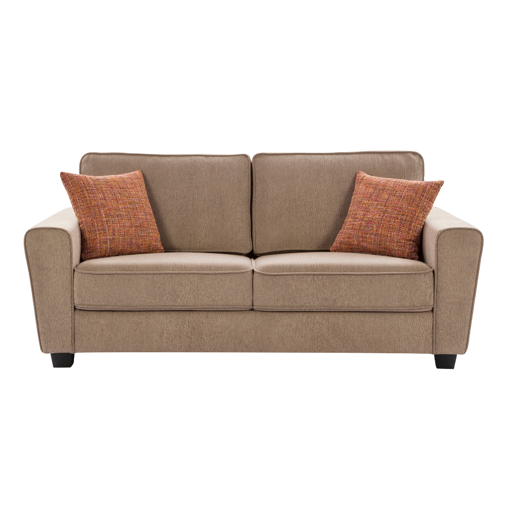 Fernley Friendly Caramel Sofa Set