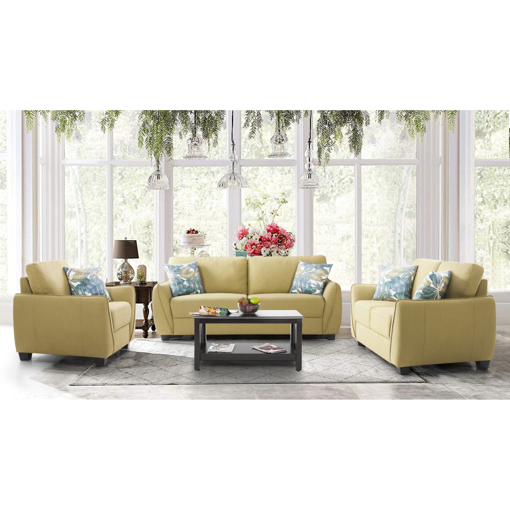 Virginia Venust Yellow Loveseat (150cm)