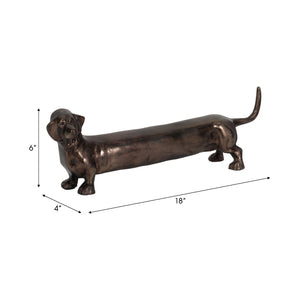 18" Cheviot Bronze Dog