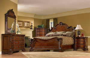 Old World Queen Estate Bed