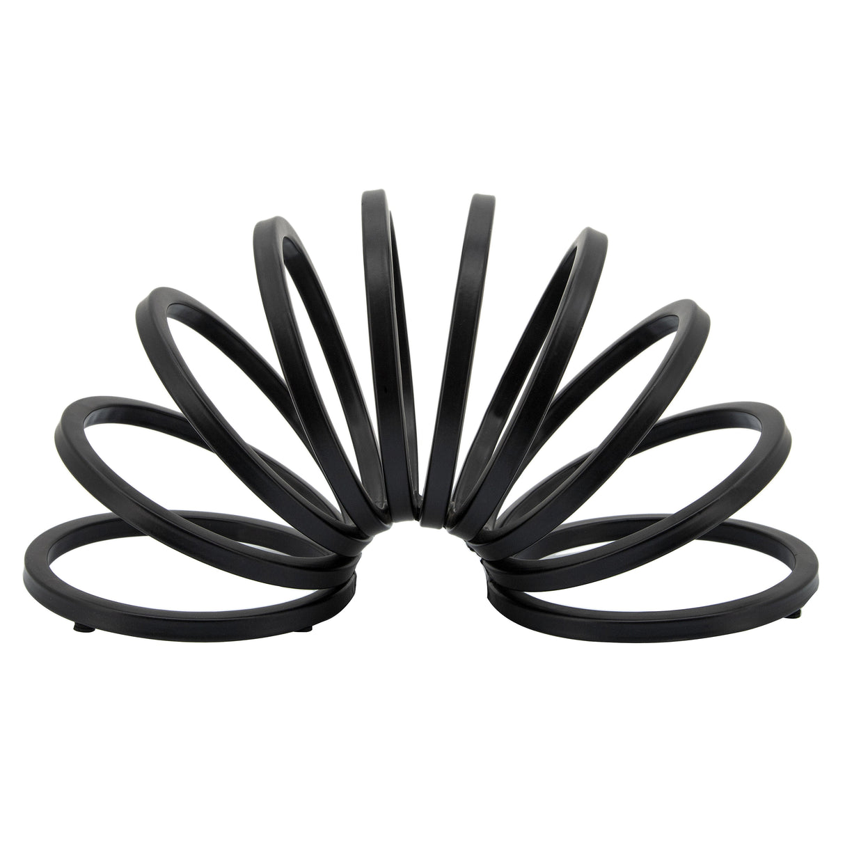 16" METAL SLINKY DECO, BLACK