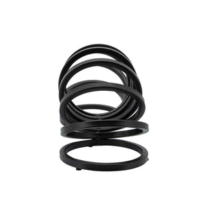 16" METAL SLINKY DECO, BLACK