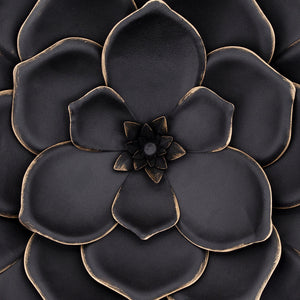 METAL 17" MULTI-LAYER FLOWER WALL DE
