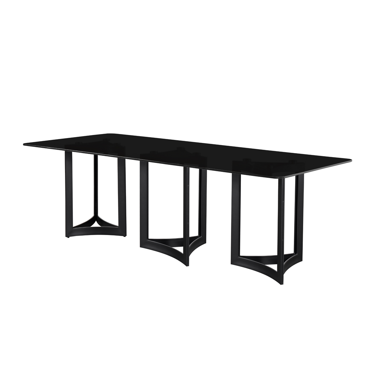 Alexa Glass Top Dining Table