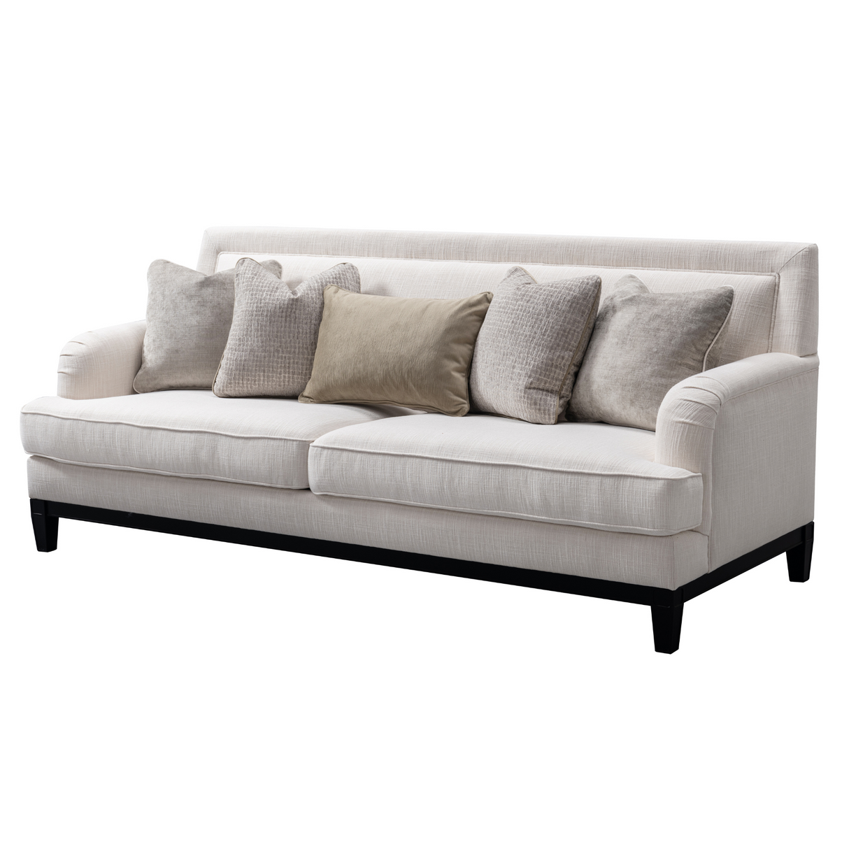 Romanian Key Beige Sofa Set