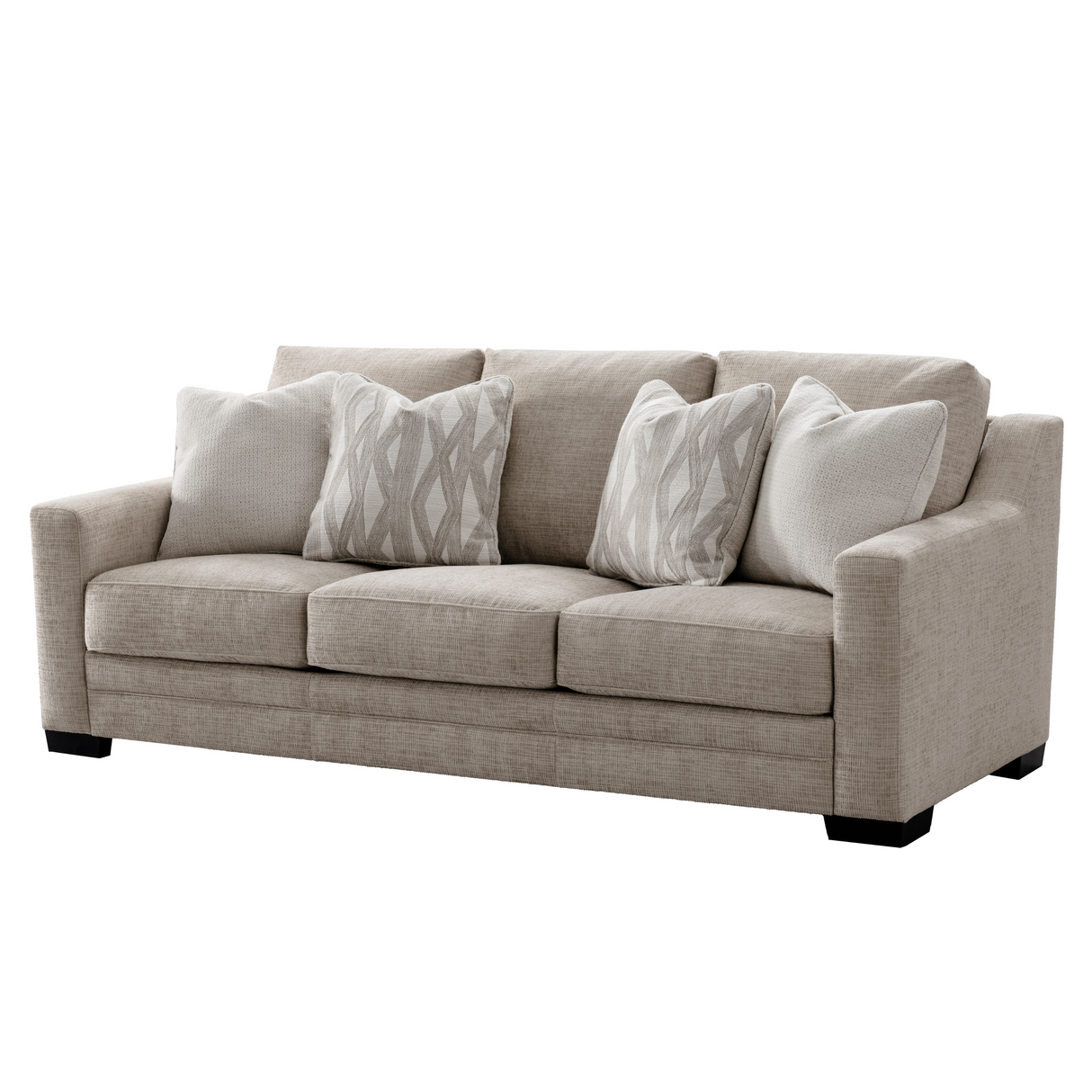 Clara Oatmeal Sofa (230cm)