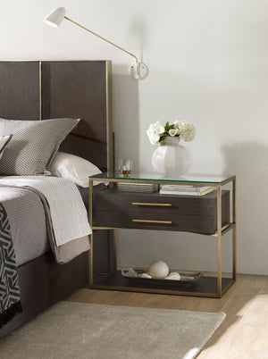 Curata One-Drawer Nightstand