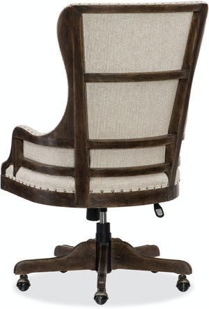 Roslyn County Deconstructed Tilt Swivel Chair