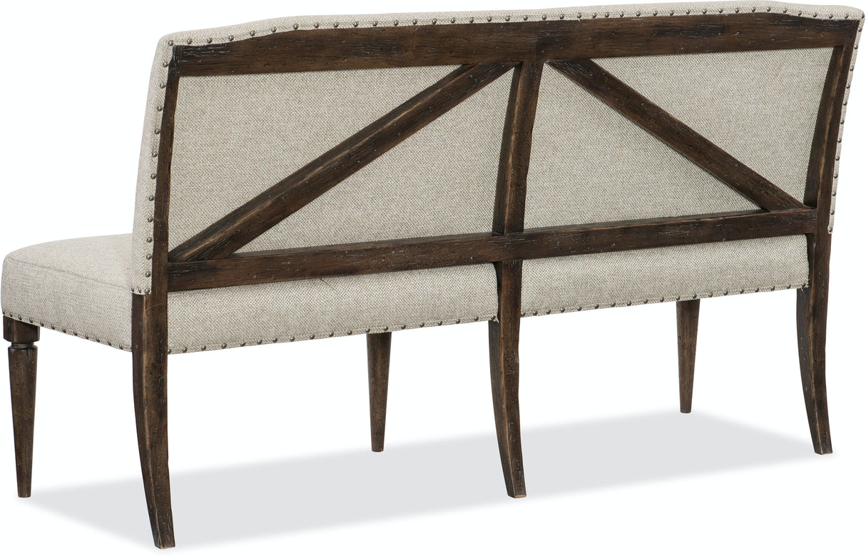 Roslyn County Upholstered Dining Bench