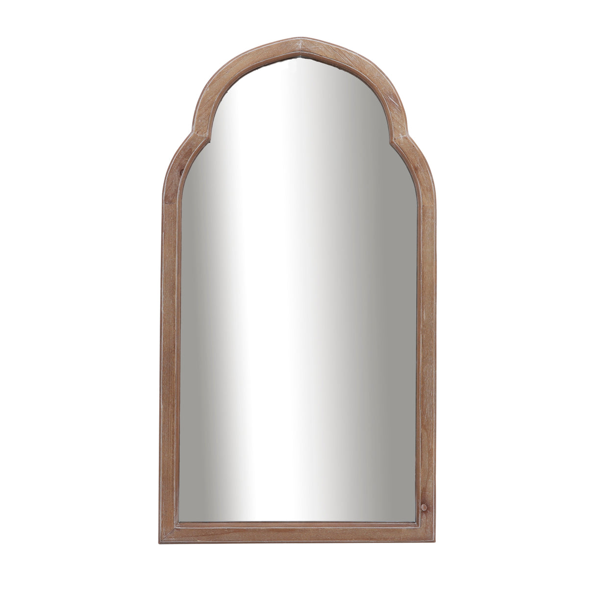 WOOD, 20x36 WALL MIRROR, BROWN WB