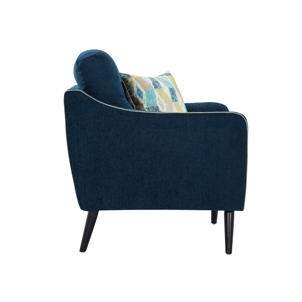 Anchorage Aura Dark Blue Sofa Set