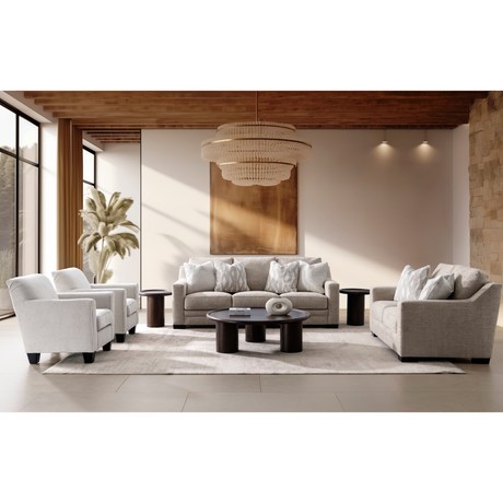 Clara Oatmeal Loveseat (165cm)