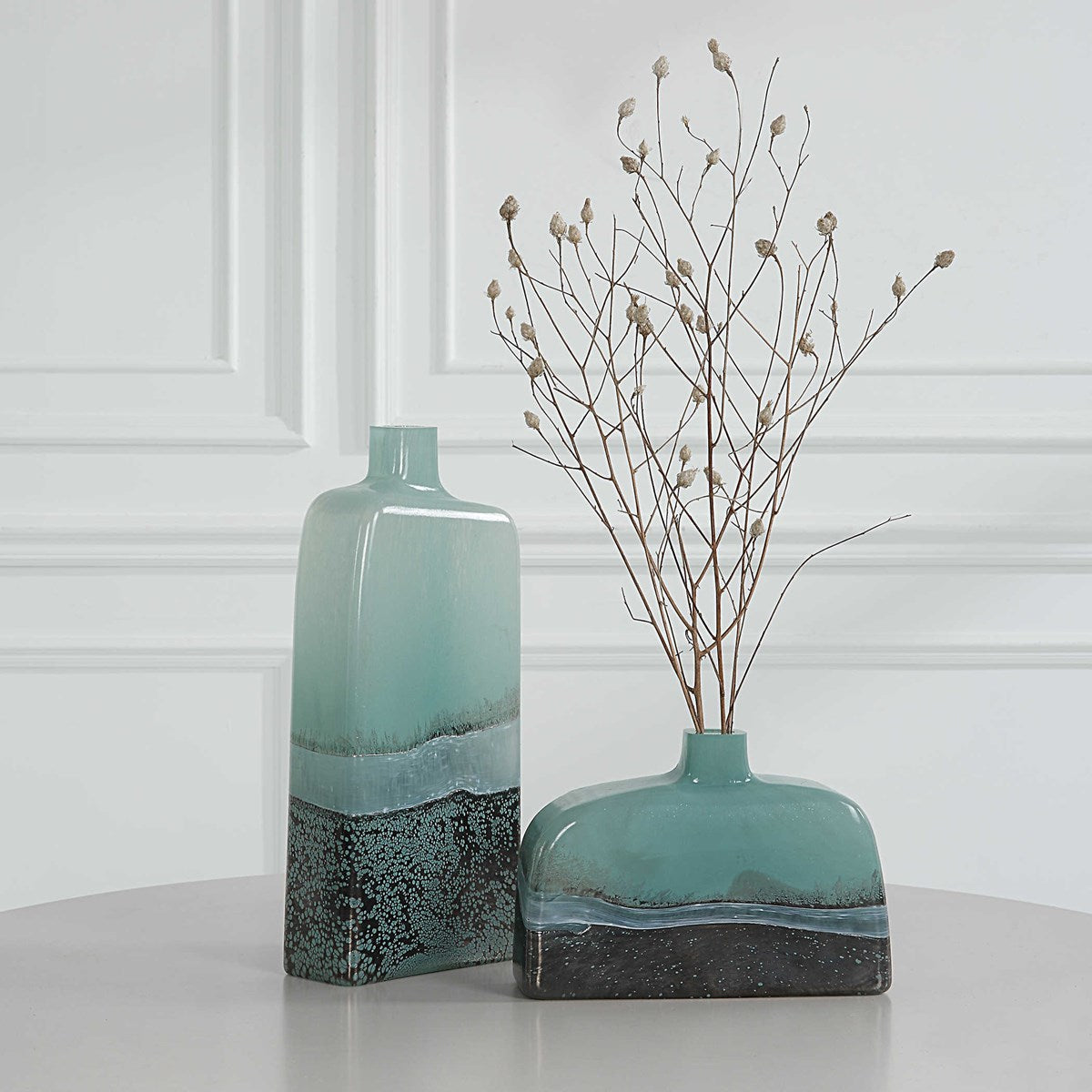 FUZE VASES, S/2