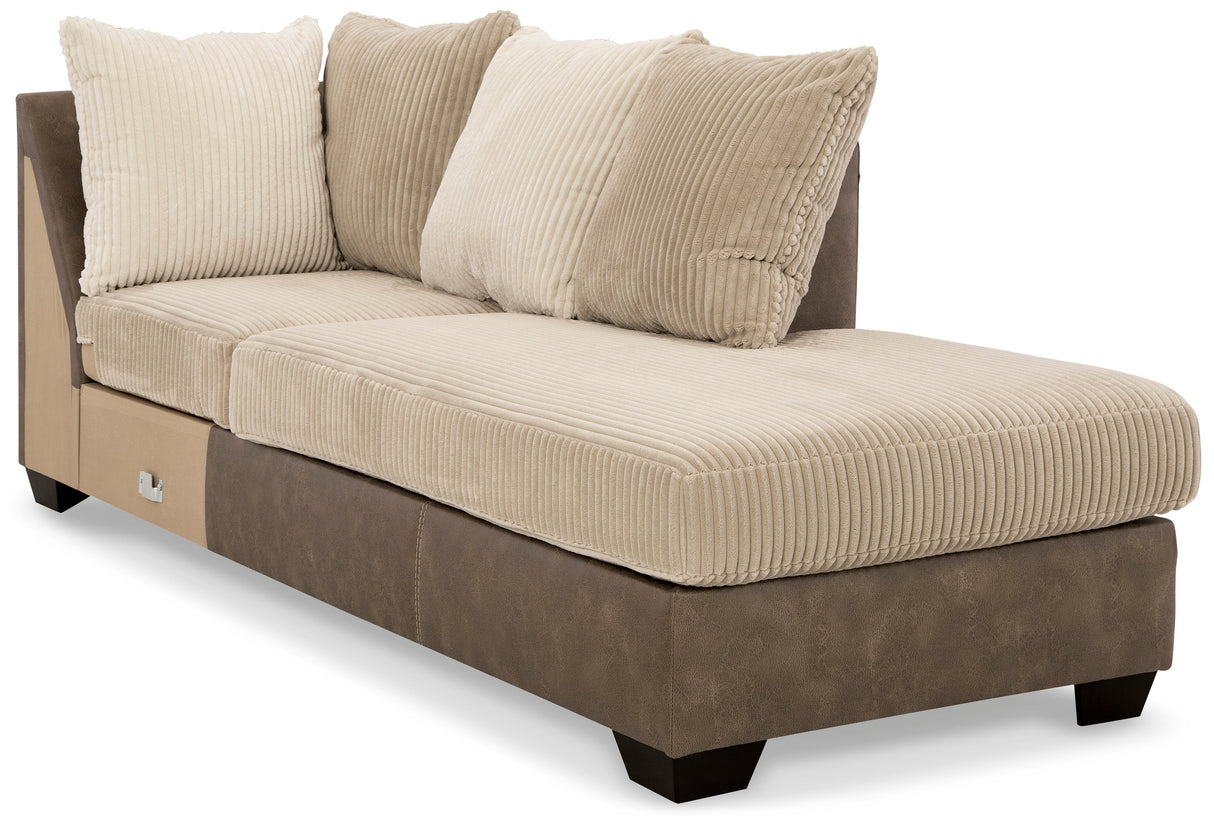 Keskin Left-Arm Facing Corner Chaise