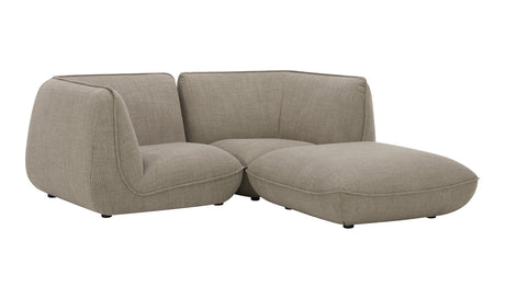 Zeppelin Nook Modular Sectional Speckled Pumice