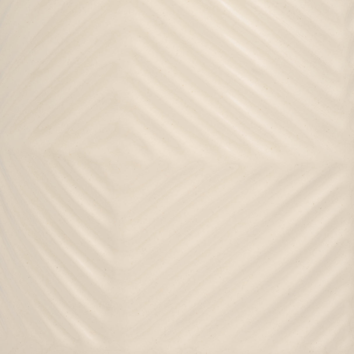 CER, 14" TEXTURED LINES VASE, COTTON