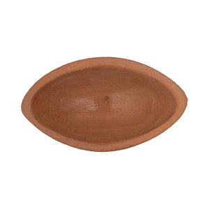 10" Tapered Terracotta Bowl, Natural