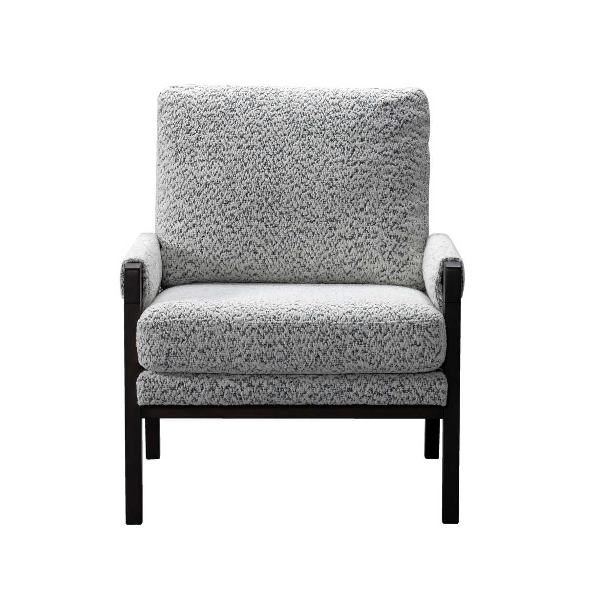 Atticus Grey Accent Chair