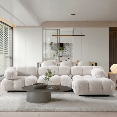 Reemy Light Beige Sectionals