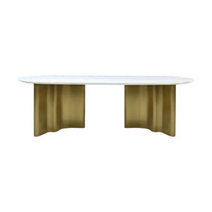 Samuel Oval Marble Dining Table- 8 seater