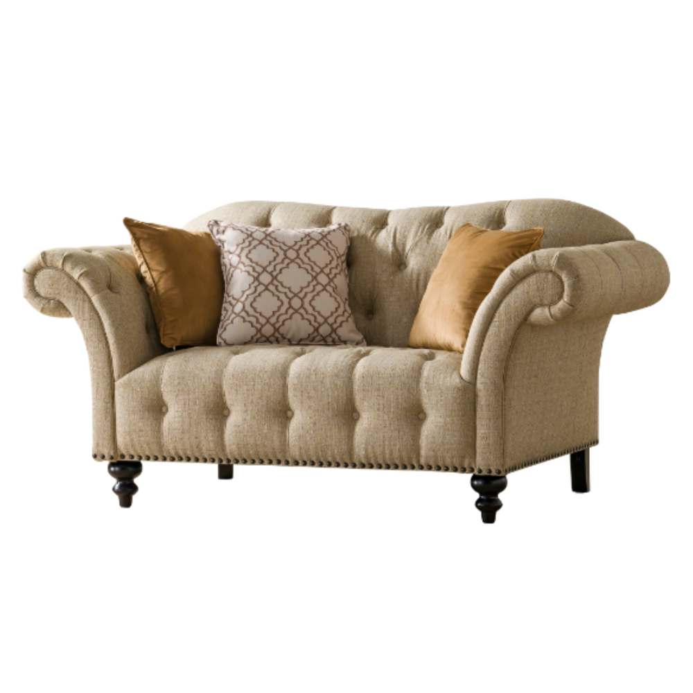 Classic Honey Sofa Set