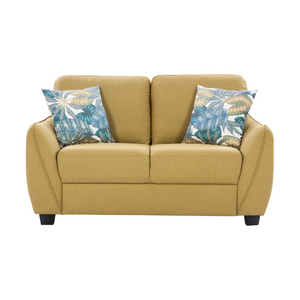 Virginia Venust Yellow Loveseat (150cm)