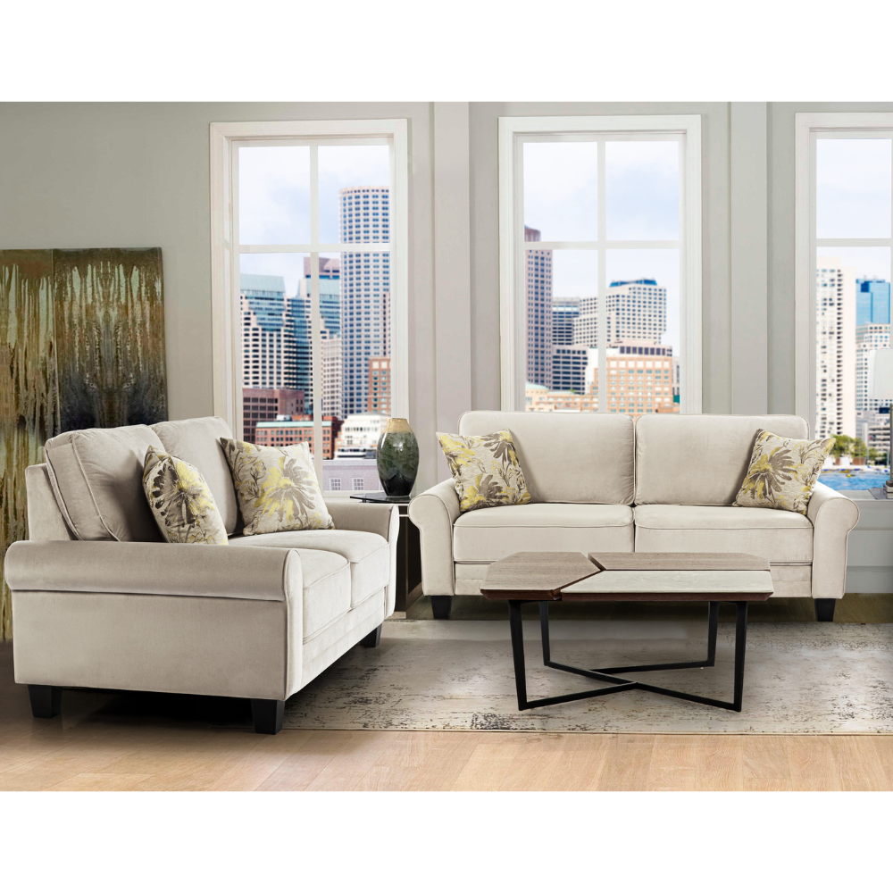 Claremont Carefree Beige Sofa (198cm)