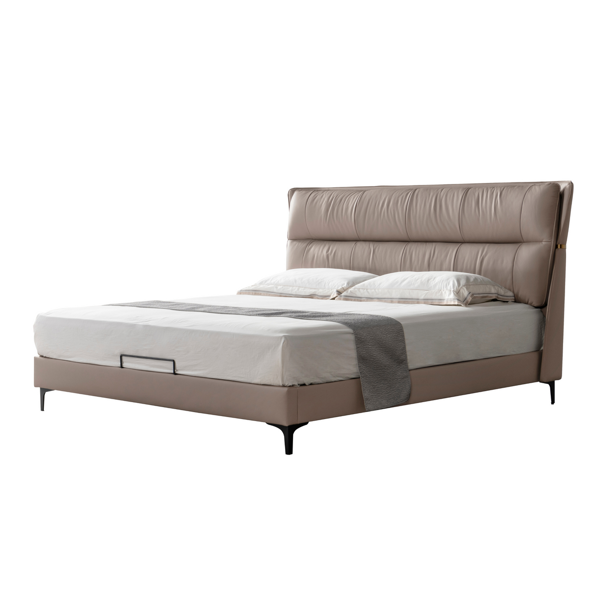 Castle Comfort Dusty Pink King Bed x W200