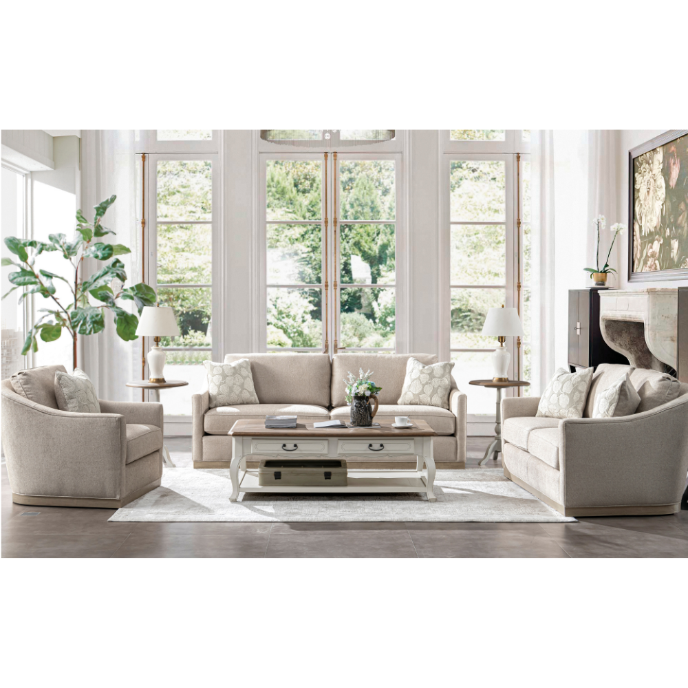 Rahaf light beige Living Room Set