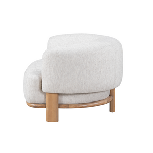 Snow Linen Beige Chair