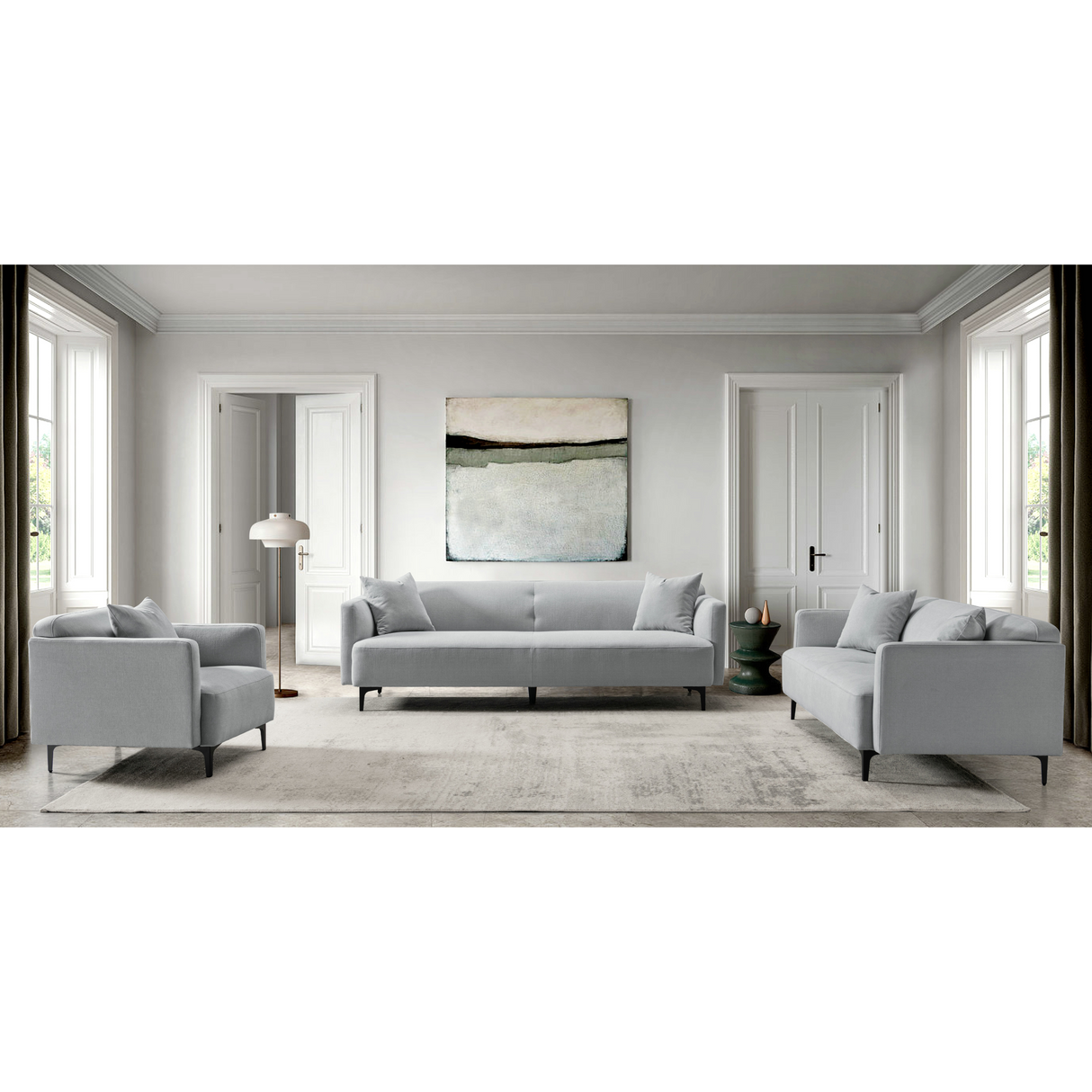 Harmony Grey Sofa W218