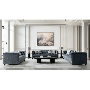 Carlos Grey Sofa Set