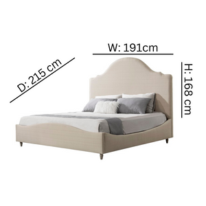 RS Light Beige Bed