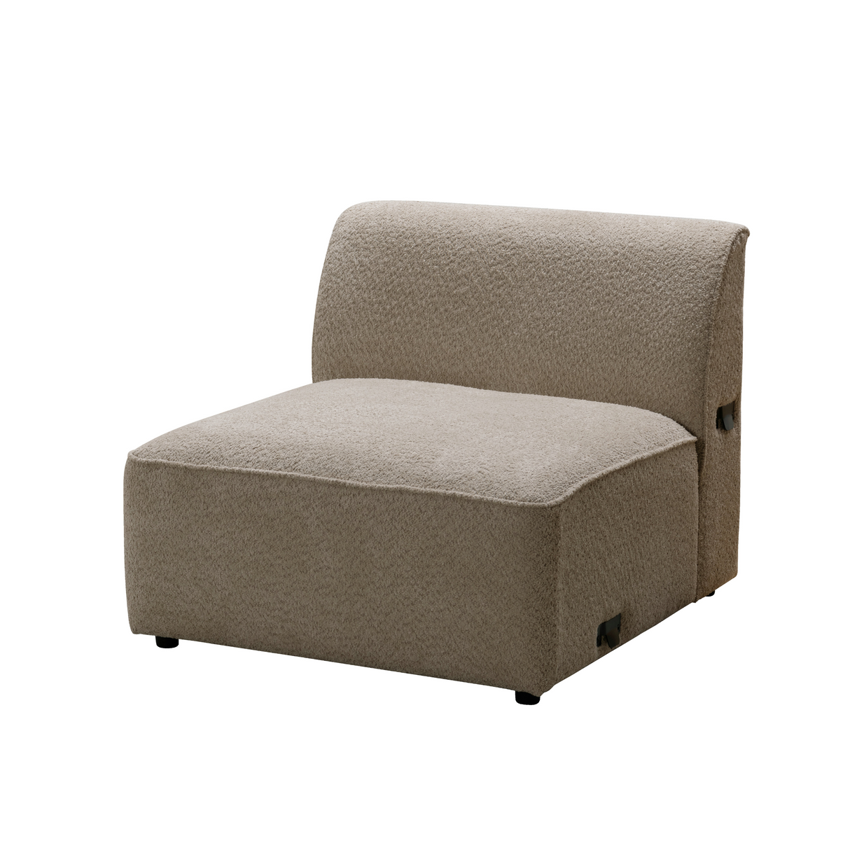 Raya Beige Armless Chair