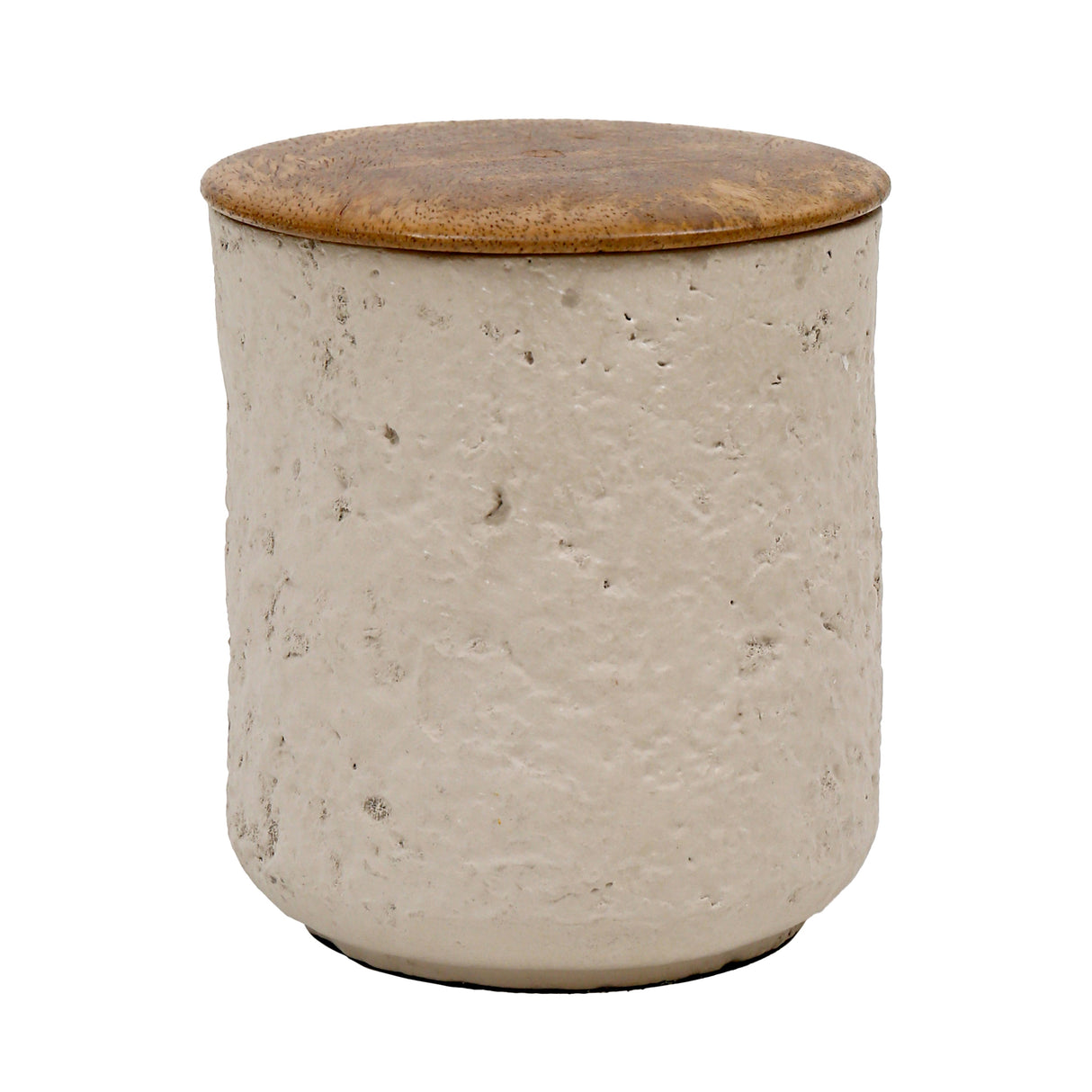 4" 9 Oz Eucalyptus & Sage Tall Cndle W/lid, Cream