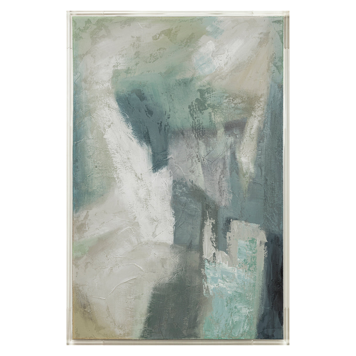 40X60 BEXLEY ACRYLIC FRAME HANDPAINTED WALL ART