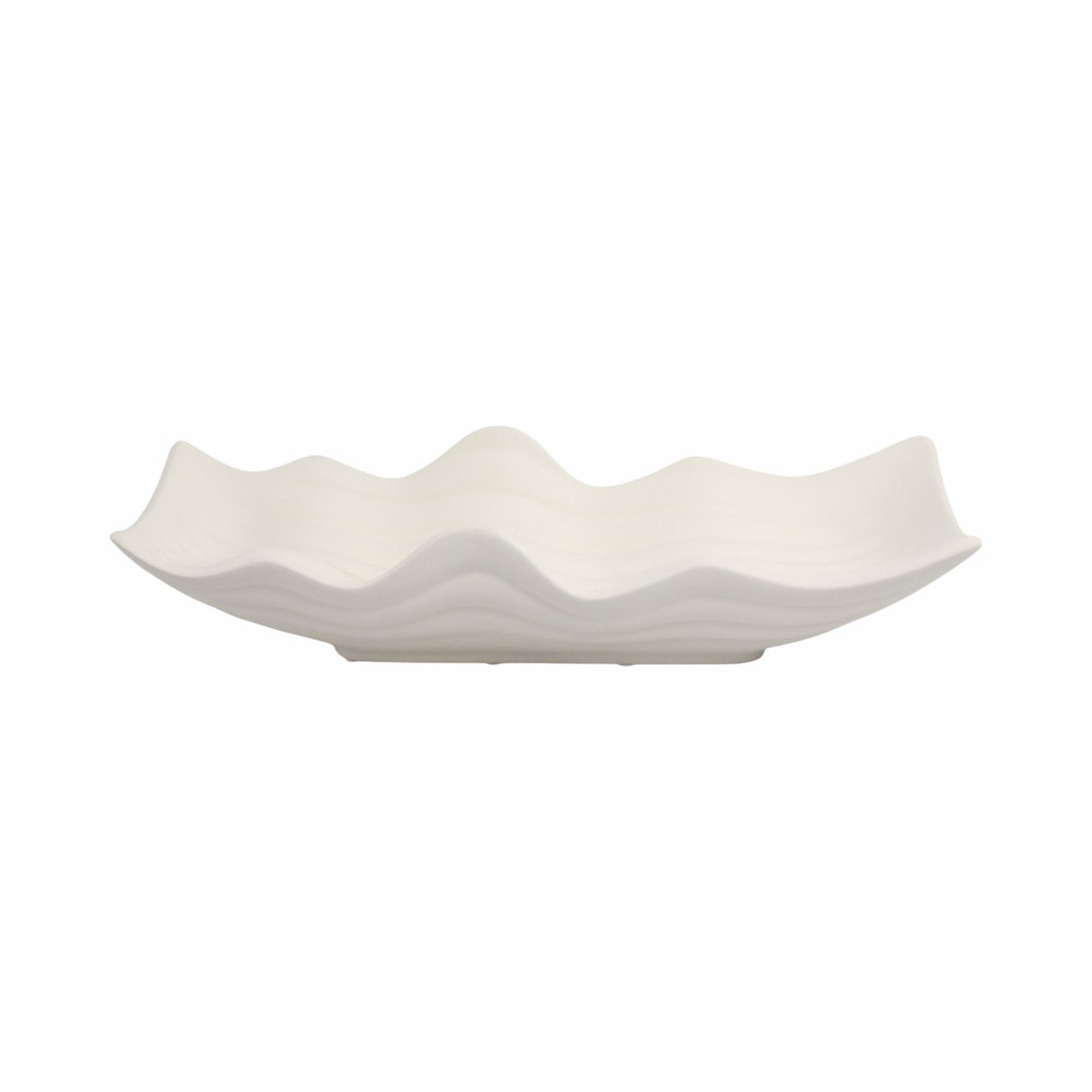20" Chavelle Oversized Tray, Ivory